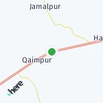 Map for location: Qaimpur, Pakistan