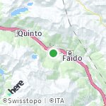 Map for location: Prato, Switzerland