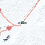 Map for location: Milton, New Zealand