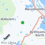 Map for location: Veppavedduwan, Sri Lanka