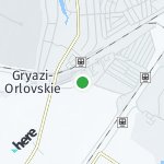 Map for location: Gryazi, Russia