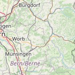 Map for location: Arni, Switzerland