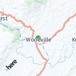 Map for location: Woodville, New Zealand
