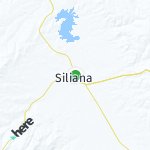 Map for location: Siliana, Tunisia