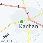 Map for location: Kashan, Iran