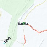Map for location: Banda, Ghana