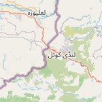 Map for location: Landi Kotal, Pakistan