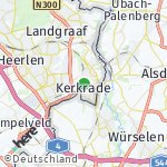 Map for location: Kerkrade, Netherlands