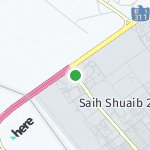 Map for location: Dubai Industrial City, United Arab Emirates