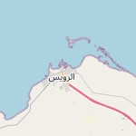 Map for location: Al Ruwais, Qatar