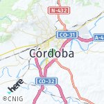 Map for location: Córdoba, Spain
