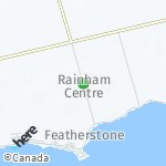 Map for location: Rainham Centre, Canada