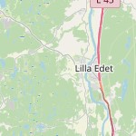 Map for location: Ryk, Sweden