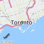 Map for location: Toronto, Canada