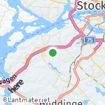 Map for location: Hägersten, Sweden