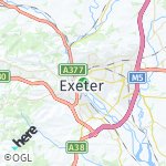 Map for location: Exeter, United Kingdom