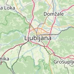 Map for location: Ljubljana, Slovenia
