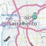 Map for location: Sacramento, United States