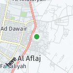 Map for location: Layla, Saudi Arabia