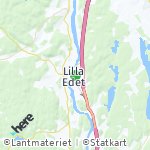 Map for location: Lilla Edet, Sweden
