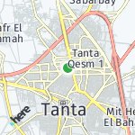 Map for location: Tanta Qesm 2, Egypt