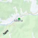Map for location: Ichera, Bulgaria