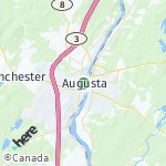 Map for location: Augusta, United States