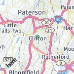 Map for location: Clifton, United States