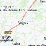 Map for location: Aulnay, France