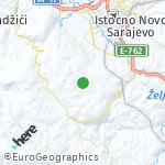 Map for location: Ilidža, Bosnia And Herzegovina