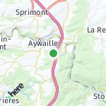 Map for location: Aywaille, Belgium