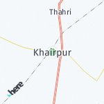 Map for location: Khairpur, Pakistan