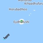 Map for location: Eydhafushi, Maldives