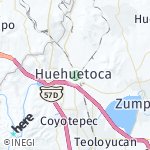 Map for location: Huehuetoca, Mexico