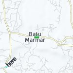 Map for location: Batu Marmar, Indonesia