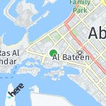 Map for location: W36, United Arab Emirates