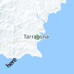 Map for location: Tarragona, Philippines