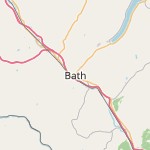 Map for location: Bath, United States