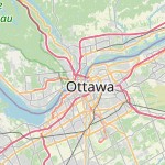 Map for location: Gatineau, Canada