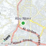 Map for location: Almahbah, Jordan