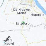 Map for location: Lelydorp, Suriname