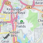 Map for location: Sungai Besi, Malaysia