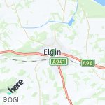 Map for location: Elgin, United Kingdom