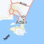 Map for location: Adan, Yemen