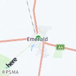 Map for location: Emerald, Australia