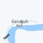 Map for location: Geruguh, Indonesia