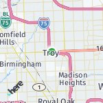 Map for location: Troy, United States