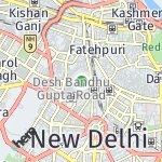 Map for location: Pahar Ganj, India