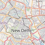 Map for location: Pahar Ganj, India