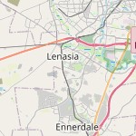 Map for location: Lenasia Ext 11, South Africa